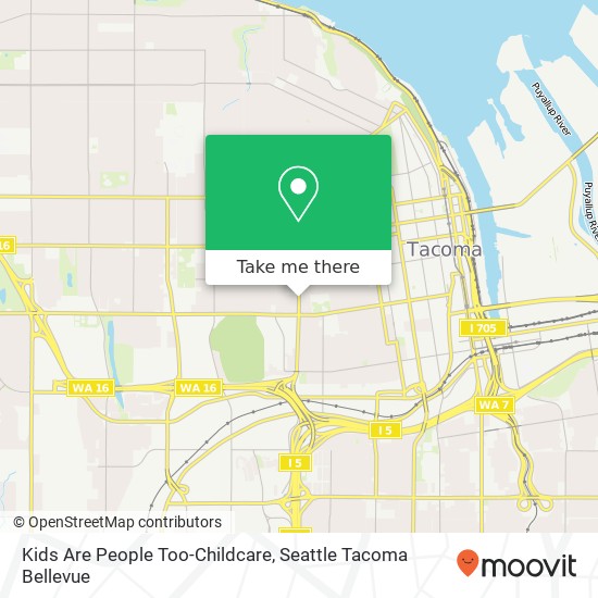 Mapa de Kids Are People Too-Childcare