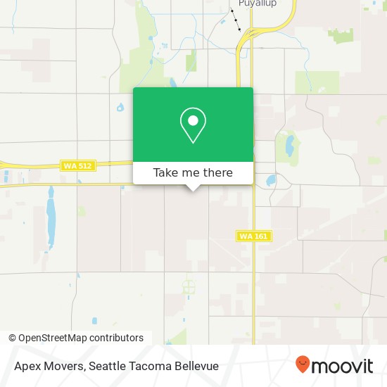 Mapa de Apex Movers