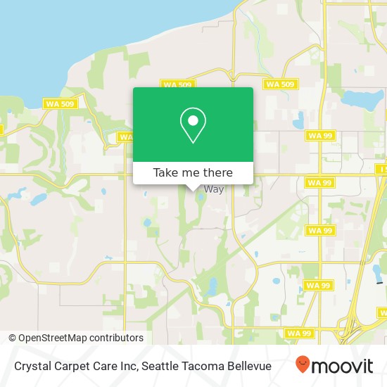 Mapa de Crystal Carpet Care Inc