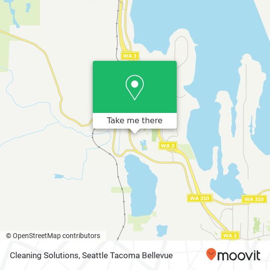 Cleaning Solutions map
