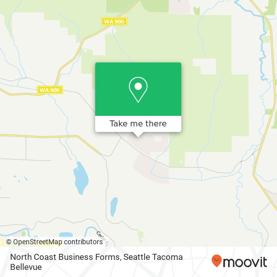 North Coast Business Forms map