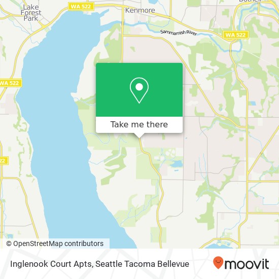 Mapa de Inglenook Court Apts