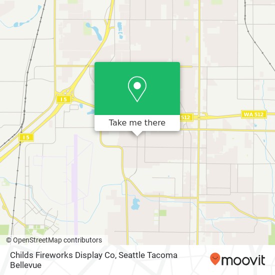 Childs Fireworks Display Co map