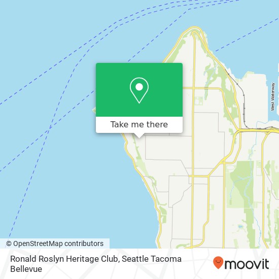 Ronald Roslyn Heritage Club map