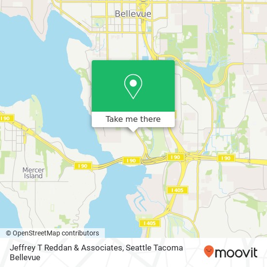 Jeffrey T Reddan & Associates map