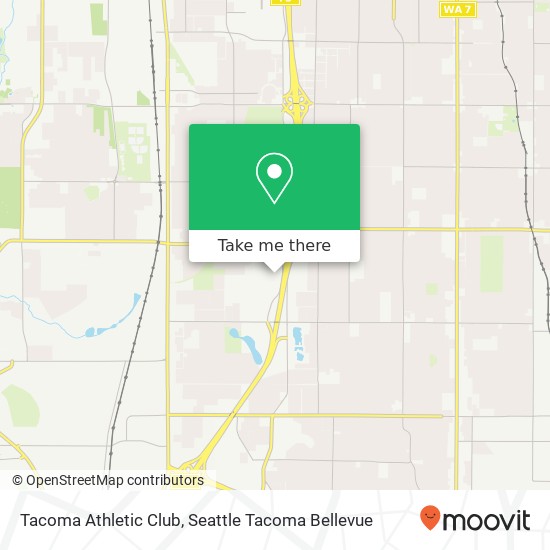 Tacoma Athletic Club map