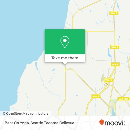 Mapa de Bent On Yoga