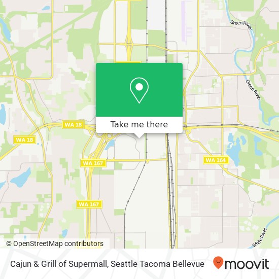 Mapa de Cajun & Grill of Supermall