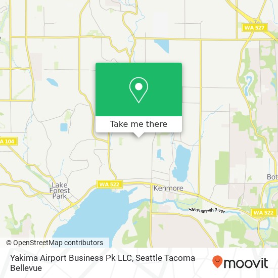 Yakima Airport Business Pk LLC map