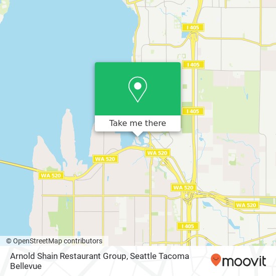 Arnold Shain Restaurant Group map