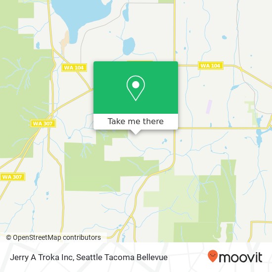 Jerry A Troka Inc map