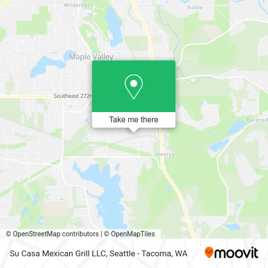 Mapa de Su Casa Mexican Grill LLC