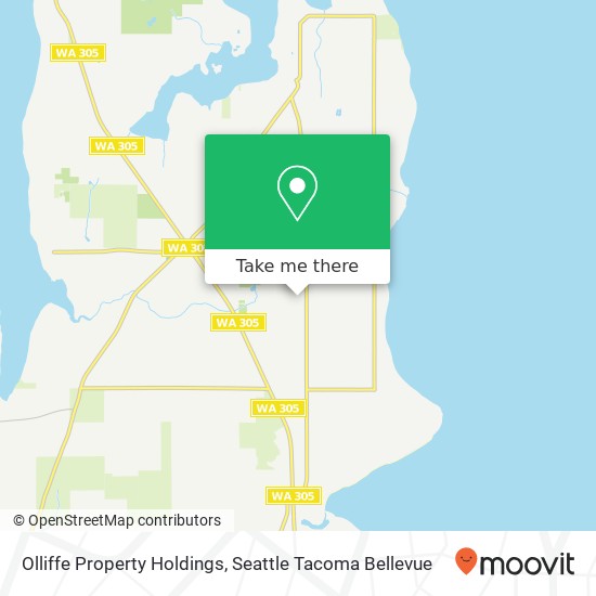 Mapa de Olliffe Property Holdings