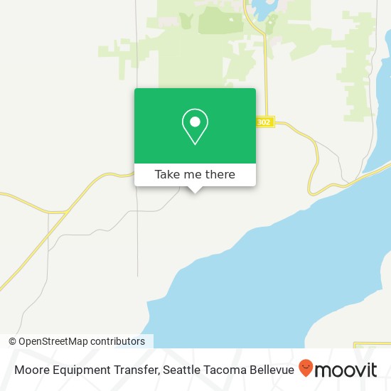 Moore Equipment Transfer map