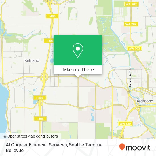 Al Gugeler Financial Services map