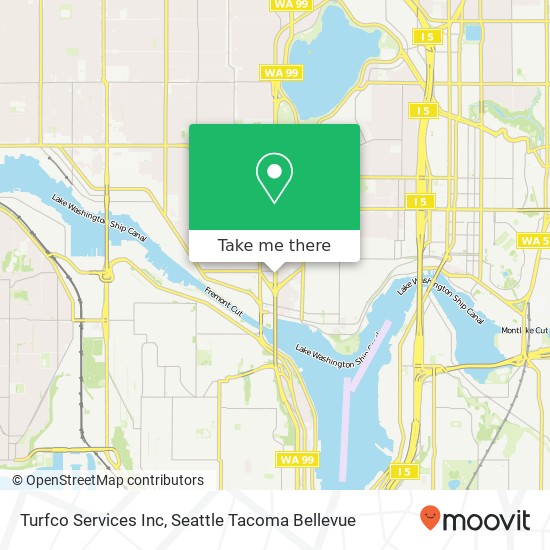 Turfco Services Inc map