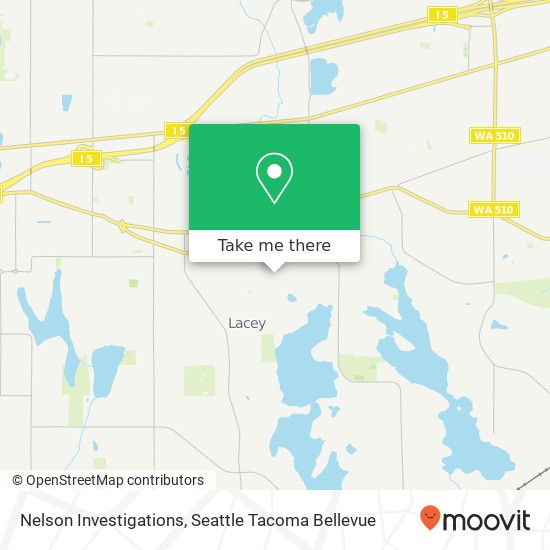 Nelson Investigations map