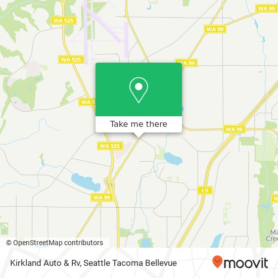 Mapa de Kirkland Auto & Rv