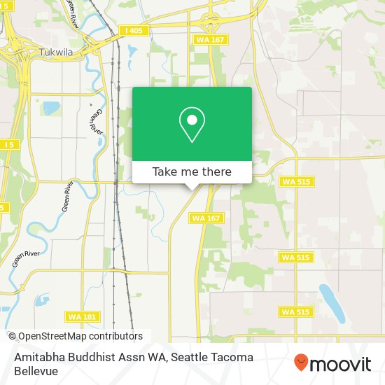 Mapa de Amitabha Buddhist Assn WA