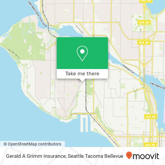 Mapa de Gerald A Grimm Insurance