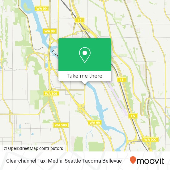 Clearchannel Taxi Media map