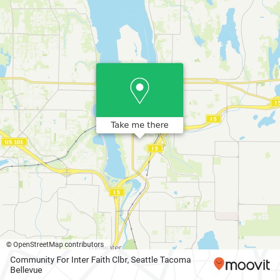 Community For Inter Faith Clbr map