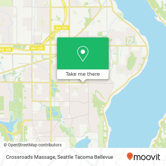 Mapa de Crossroads Massage