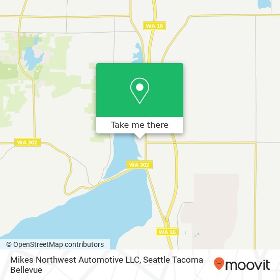 Mapa de Mikes Northwest Automotive LLC