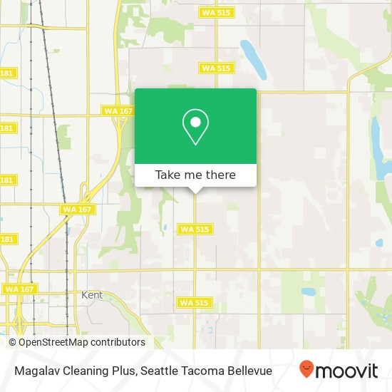 Magalav Cleaning Plus map