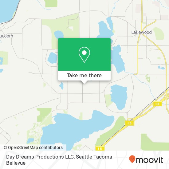 Day Dreams Productions LLC map