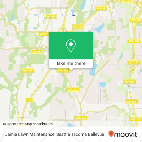 Mapa de Jamie Lawn Maintenance
