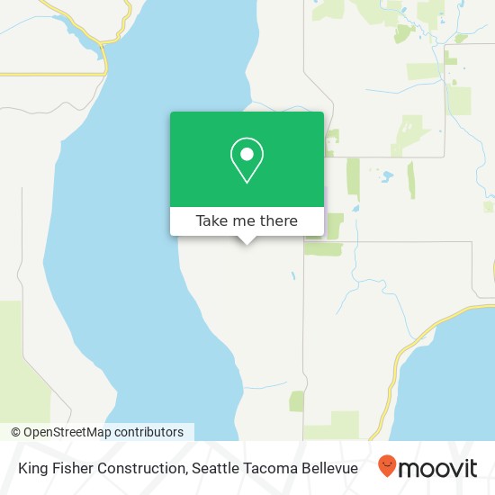 King Fisher Construction map