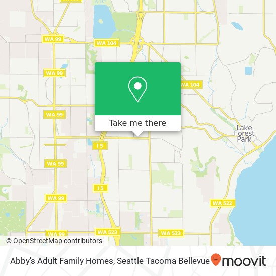 Mapa de Abby's Adult Family Homes