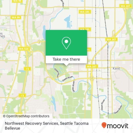 Mapa de Northwest Recovery Services