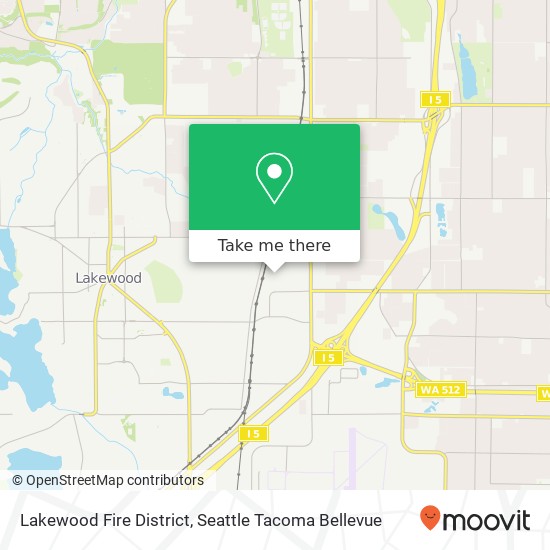 Mapa de Lakewood Fire District