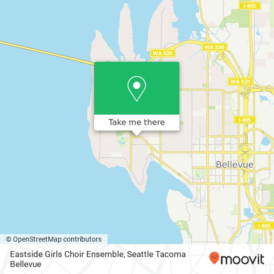 Mapa de Eastside Girls Choir Ensemble