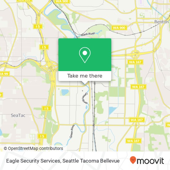 Mapa de Eagle Security Services