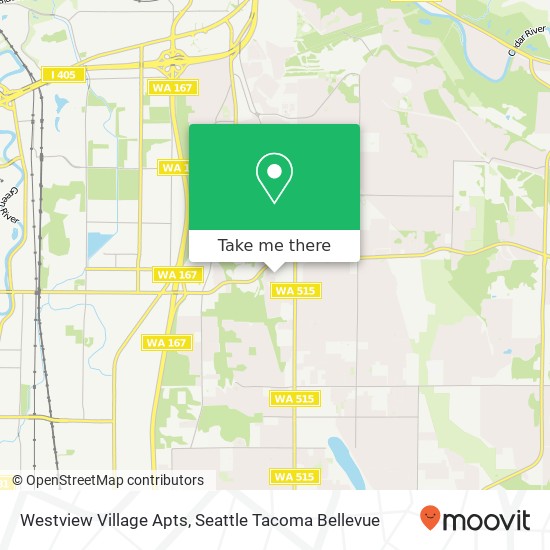 Westview Village Apts map