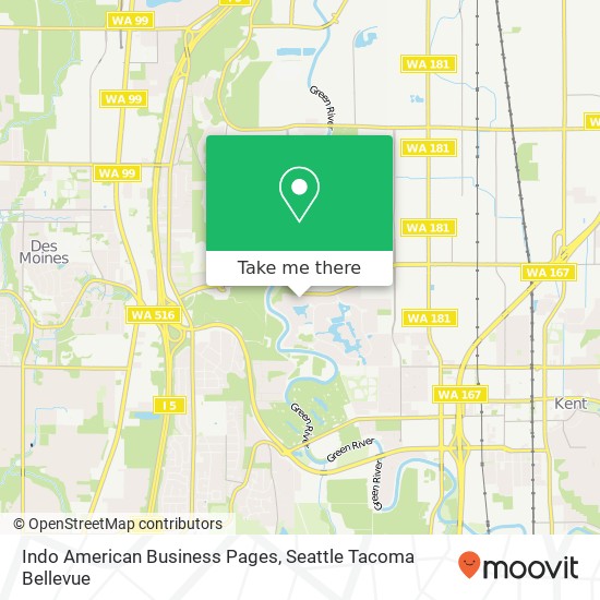 Indo American Business Pages map