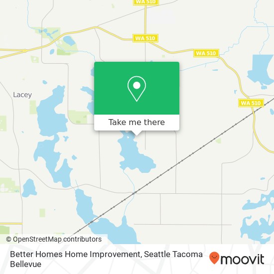 Mapa de Better Homes Home Improvement