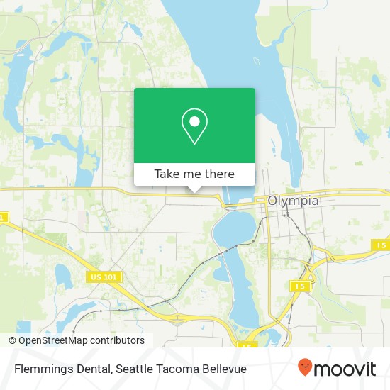 Flemmings Dental map