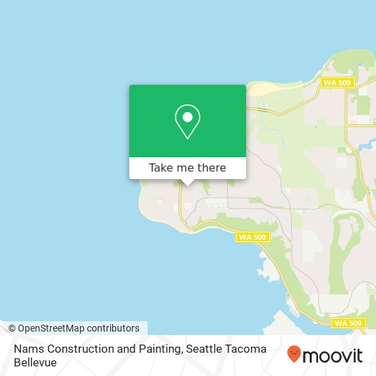 Nams Construction and Painting map