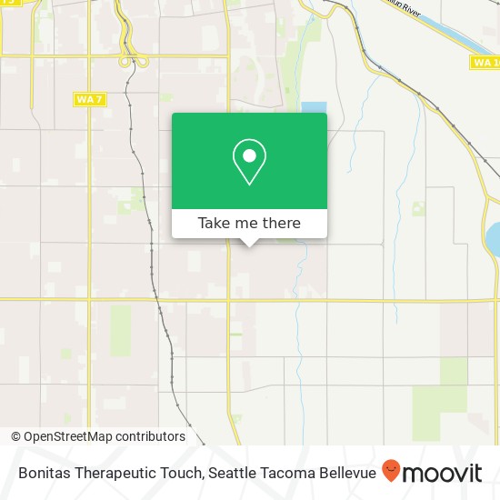 Bonitas Therapeutic Touch map