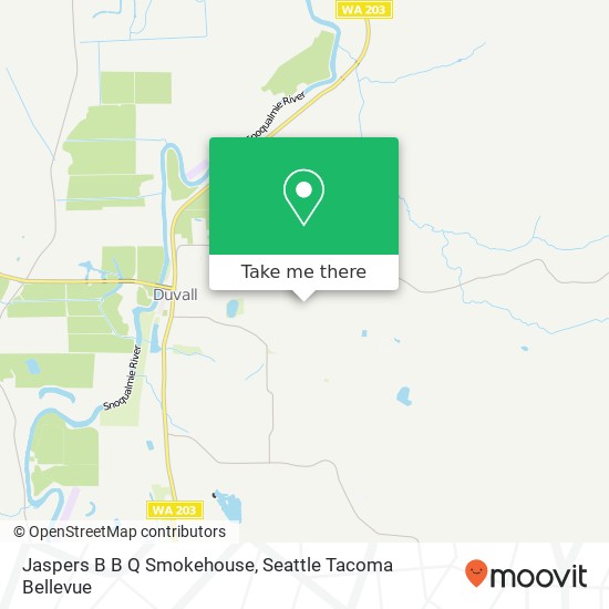 Mapa de Jaspers B B Q Smokehouse