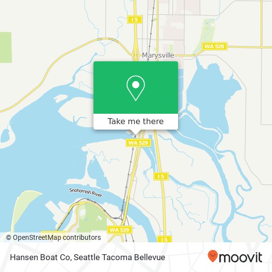 Mapa de Hansen Boat Co