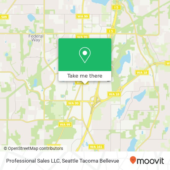Professional Sales LLC map