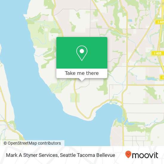 Mark A Styner Services map