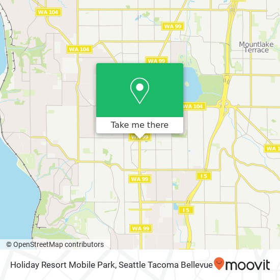 Holiday Resort Mobile Park map