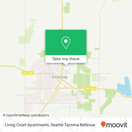 Living Court Apartments map