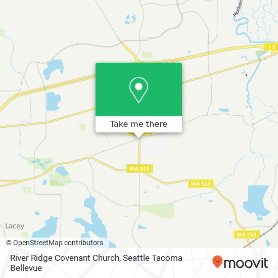 Mapa de River Ridge Covenant Church